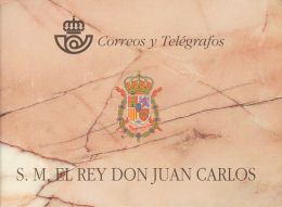 2º CENTENARIO. Pruebas De Lujo. ** MNH 3544C Carnet Del Rey JUAN CARLOS I. MAGNIFICO. (Edifil 2017: 180€) - Autres & Non Classés