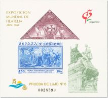 2º CENTENARIO. Pruebas De Lujo. (*) 25P Prueba De Lujo. GRANADA 1992. MAGNIFICA. (Edifil 2017: 19,5€) - Autres & Non Classés