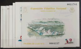 2º CENTENARIO. Pruebas De Lujo. ** MNH EP18/24 Conjunto De Las Pruebas De Lujo Emitidas Entre 1989 Y 1991. MAGNIFIC - Autres & Non Classés