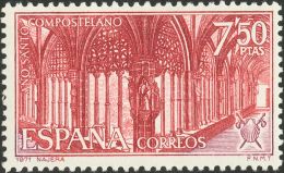 2º CENTENARIO. ** MNH 2050 7´50 Pts Granate. Variedad De Tonalidad. MAGNIFICO E INUSUAL. - Altri & Non Classificati