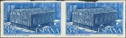 2º CENTENARIO. ** MNH 1947s(2) 3´50 Pts Azul Y Negro, Pareja (la Mayoría De Ejemplares Conocidos Tiene - Other & Unclassified