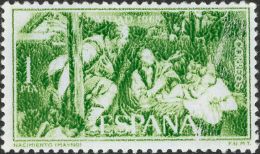 2º CENTENARIO. ** MNH 1692 1 Pts Verde Amarillo. Variedad IMPRESION DIFUMINADA. MAGNIFICO. - Other & Unclassified