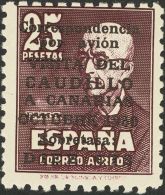 2º CENTENARIO. ** MNH 1083 CAUDILLO A CANARIAS SIN NUMERO (centraje De Emisión). MAGNIFICO. Cert. CEM. (Edif - Other & Unclassified