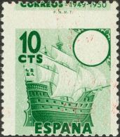 ESTADO ESPAÑOL. Emisiones Diversas Del Estado Español. ** MNH 1067eph 10 Cts Verde. Variedad DENTADO HORIZ - Sonstige & Ohne Zuordnung