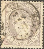 GOBIERNO PROVISIONAL. º 111 1600 Mils Violeta. MAGNIFICO. (Edifil 2017: 1475€) - Andere & Zonder Classificatie