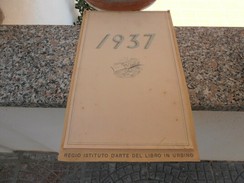 Calendario 1937 Urbino - Formato Grande : 1921-40