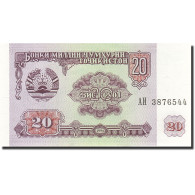 Billet, Tajikistan, 20 Rubles, 1994, 1994, KM:4a, NEUF - Tadschikistan