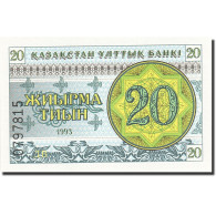 Billet, Kazakhstan, 20 Tyin, 1993-1998, 1993, KM:5, NEUF - Kazakistan