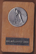 AC - MALMALOPPET 1969 SKI MEDAL PLAQUETTE SWEDISH - Wintersport