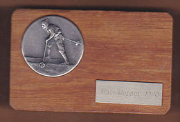 AC - MALMALOPPET 1970 SKI MEDAL PLAQUETTE SWEDISH - Wintersport