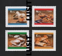 PORTUGAL 2017 LABEL STAMPS CAKE CAKES FOOD  Sweets AZORES AVEIRO LISBON TENTUGAL - DESSERTS - Unused Stamps