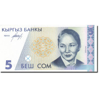 Billet, KYRGYZSTAN, 5 Som, 1994, Undated (1994), KM:8, NEUF - Kirghizistan