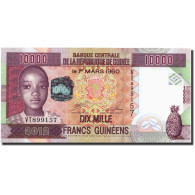 Billet, Guinea, 10,000 Francs, 2012, 2012, KM:46, NEUF - Guinee