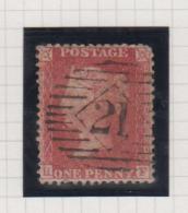 Penny Red - Queen Victoria - Used Stamps