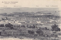 EPERNAY. -  Vue Aérienne Des Vignobles . CPA Très Rare - Epernay