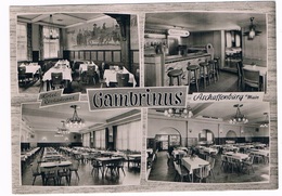 D-7577     ASSCHAFFENBURG : Hotel - Restaurant Gambrinus - Aschaffenburg