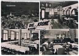 D-7563     BLAUBEUREN : Brauerei Gaststätte Und Hotel Die Krone - Blaubeuren