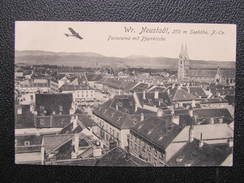 AK WIENER NEUSTADT M.Flugzeug 1918  /// D*24631 - Wiener Neustadt