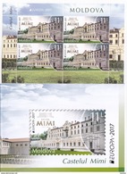 2017 , Moldova , Moldavie ,  Europa , Castles , 1 Bouklet  , MNH - 2017