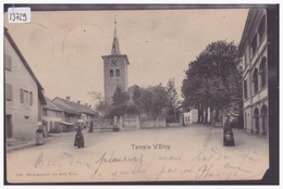 DISTRICT DE MORGES - ETOY - LE TEMPLE - ( COIN BAS DROIT DEFECTUEUX ) - Étoy