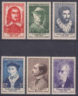 France 1956 Yvert#1066-1071 Mint Never Hinged (sans Charnieres) - Unused Stamps