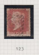 Penny Red (Plate Numbers) - Queen Victoria - Oblitérés