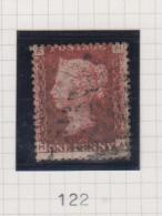 Penny Red (Plate Numbers) - Queen Victoria - Oblitérés