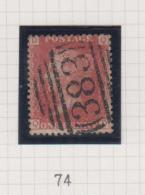 Penny Red (Plate Numbers) - Queen Victoria - Oblitérés