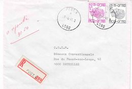 MIL POST : RECO Bf PZ (B) 31.5 Fr " POST. 6 / A / 27.6.77 .8 / 4090" + Reco Griffe " POST. 6" - Covers & Documents