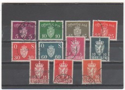 NORVEGE 1939-76 TAXE YT N° Entre 33 Et 86 - Neufs