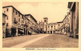 [DC9040] CPA - MONCALIERI (TORINO) - PIAZZA VITTORIO EMANUELE II - Non Viaggiata - Old Postcard - Moncalieri