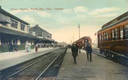 Canada - Ontario - Union Station North Bay - Beau Plan Du Train - North Bay