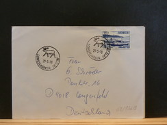 68/936B  LETTRE ISLANDE  POUR ALLEMAGNE  OBL. - Covers & Documents