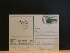 68/934   CP  ISLANDE  POUR ALLEMAGNE  OBL. - Covers & Documents