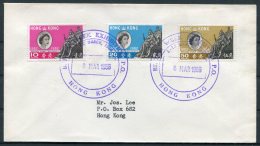 1966 Hong Kong British Week Exhibition Cover. 1962 Stamp Centenary Set - Lettres & Documents