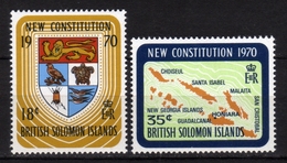 SOLOMON ISLANDS - 1970 Scott# 208+209 * CPL - Islas Salomón (...-1978)