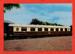 Chemin De Fer Train Wagon Voiture Pullman Salon N 4018  ( Carte Postale) - Eisenbahnverkehr