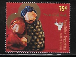 Argentina 1999 Christmas Holy Family Figurines MNH - Ungebraucht