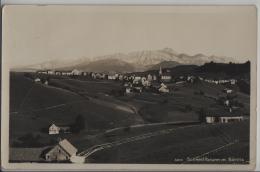 Schwellbrunn Mit Säntis - Photo: Gross - Schwellbrunn