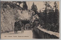 Couvet - Tunnel - Route De La Brevine - Phototypie No. 4892 - La Brévine
