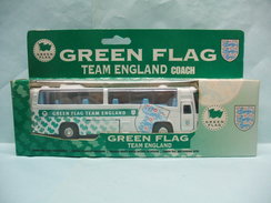 Green Flag - Bus Car TEAM ENGLAND COACH David Halsall Réf. FC005 BO - Autocarri, Autobus E Costruzione