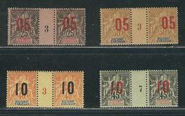 ANJOUAN N° 24 à 27 En Paires Millésimées ** - Unused Stamps