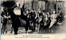 FOLKLORE  -- SCENES Du CENTRE --  Battu Par Sa Femme Et Content Vieille Coutume Du Centre - Andere & Zonder Classificatie