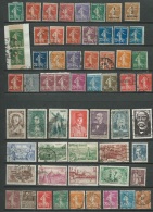 Lot De 59 Timbres Oblitérés, Majorité Semeuses Camée Et Divers  -  Bce64 - 1906-38 Säerin, Untergrund Glatt