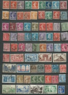 Lot De 70 Timbres Oblitérés,  Dont Type Semeuse Et Divers Semi Moderne , Tout état  -  Bce66 - Other & Unclassified