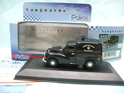 Corgi / Vanguards - MORRIS MINOR Van POLICE Cardiff City Police Dog Section Réf. VA01124 BO 1/43 - Corgi Toys