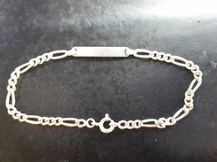 BRACELET EN ARGENT (18 Cm - 3.9 G) SANS GRAVURE - Bracelets