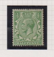 Profile Head - King George V - Unused Stamps