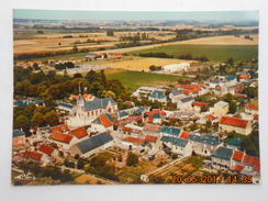 CP 86 DANGE SAINT ROMAIN  - Vue Aérienne - La Place De L'église - Dange Saint Romain