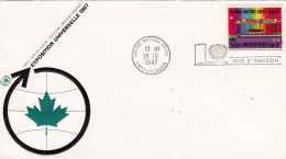 FDC  Exposition Universelle 1967 - Canada- 28.IV.1967 - 1961-1970